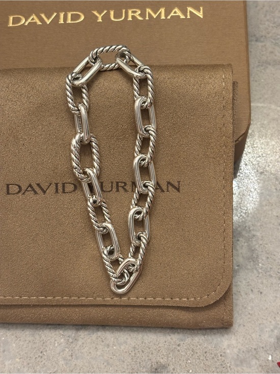 David Yurman Jewelry - David Yurman Sterling Silver Madison Chain Bracelet updated with DY stamp photo
